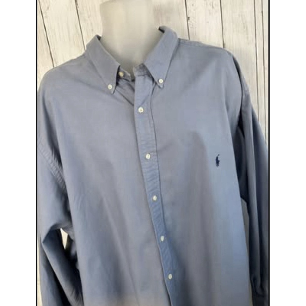 Men's Polo Ralph Lauren Button Down Shirt Big & Tall 4XB